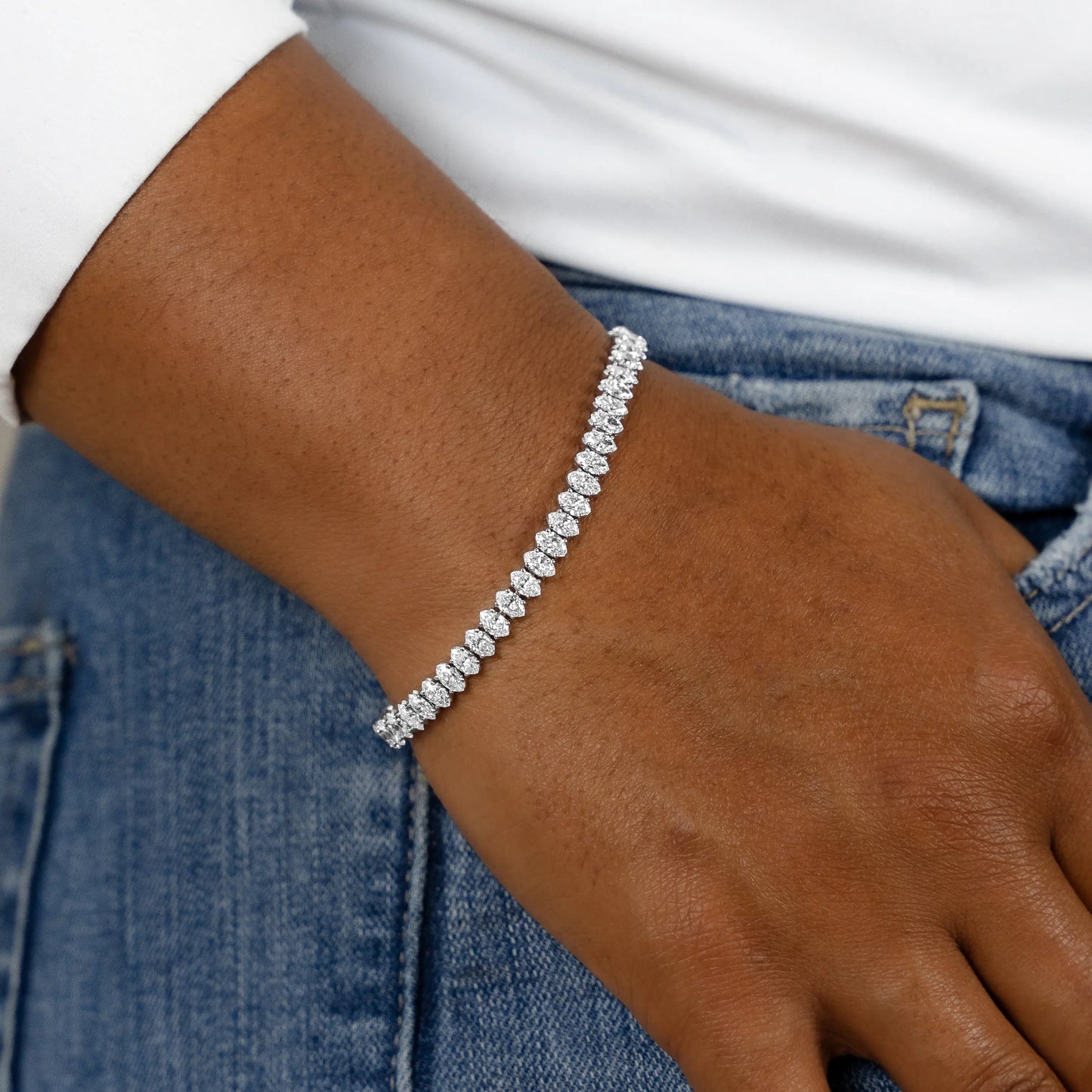 Marquise Tennis Bracelet