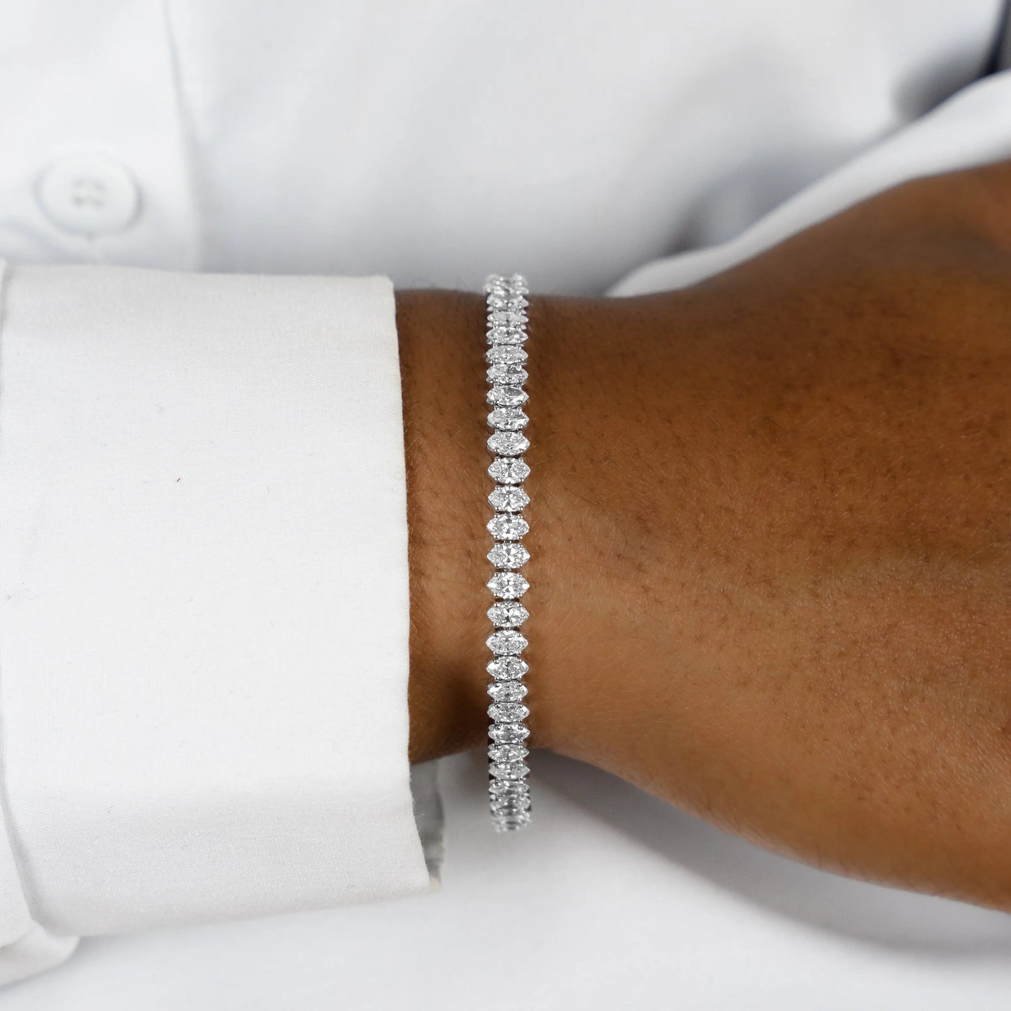 Marquise Tennis Bracelet