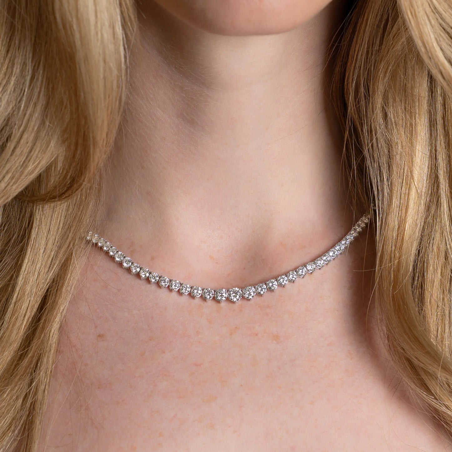 Graduated Riviera Necklace