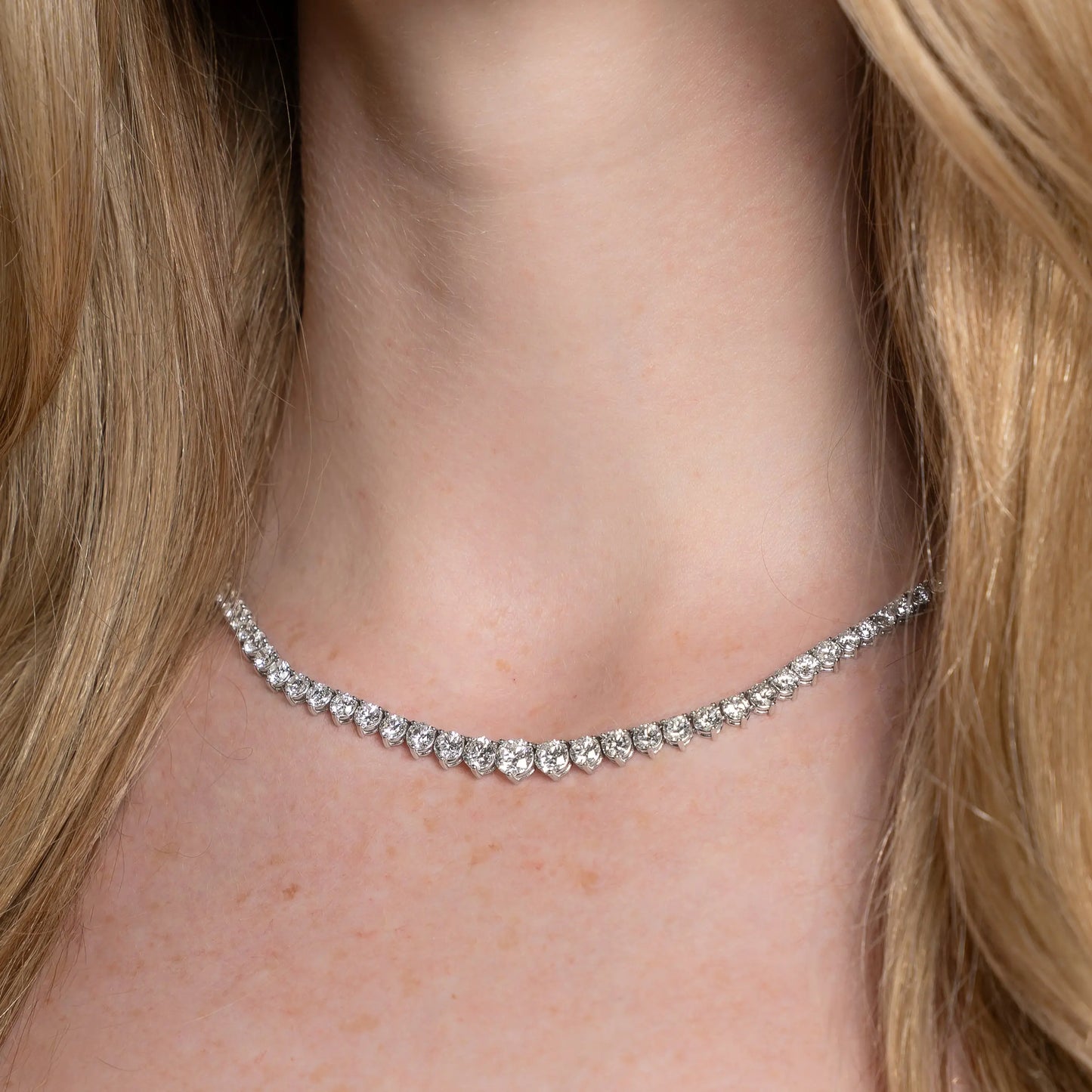 Graduated Riviera Necklace