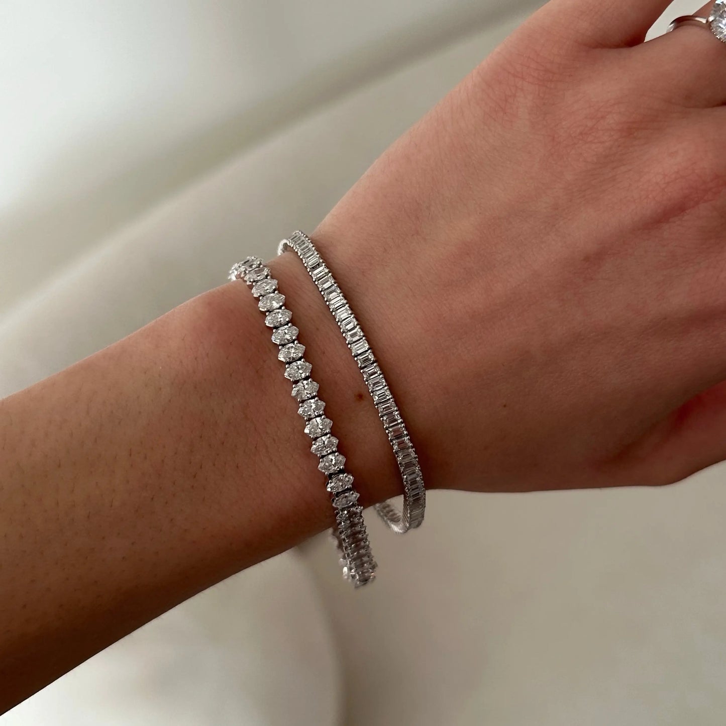 Marquise Tennis Bracelet