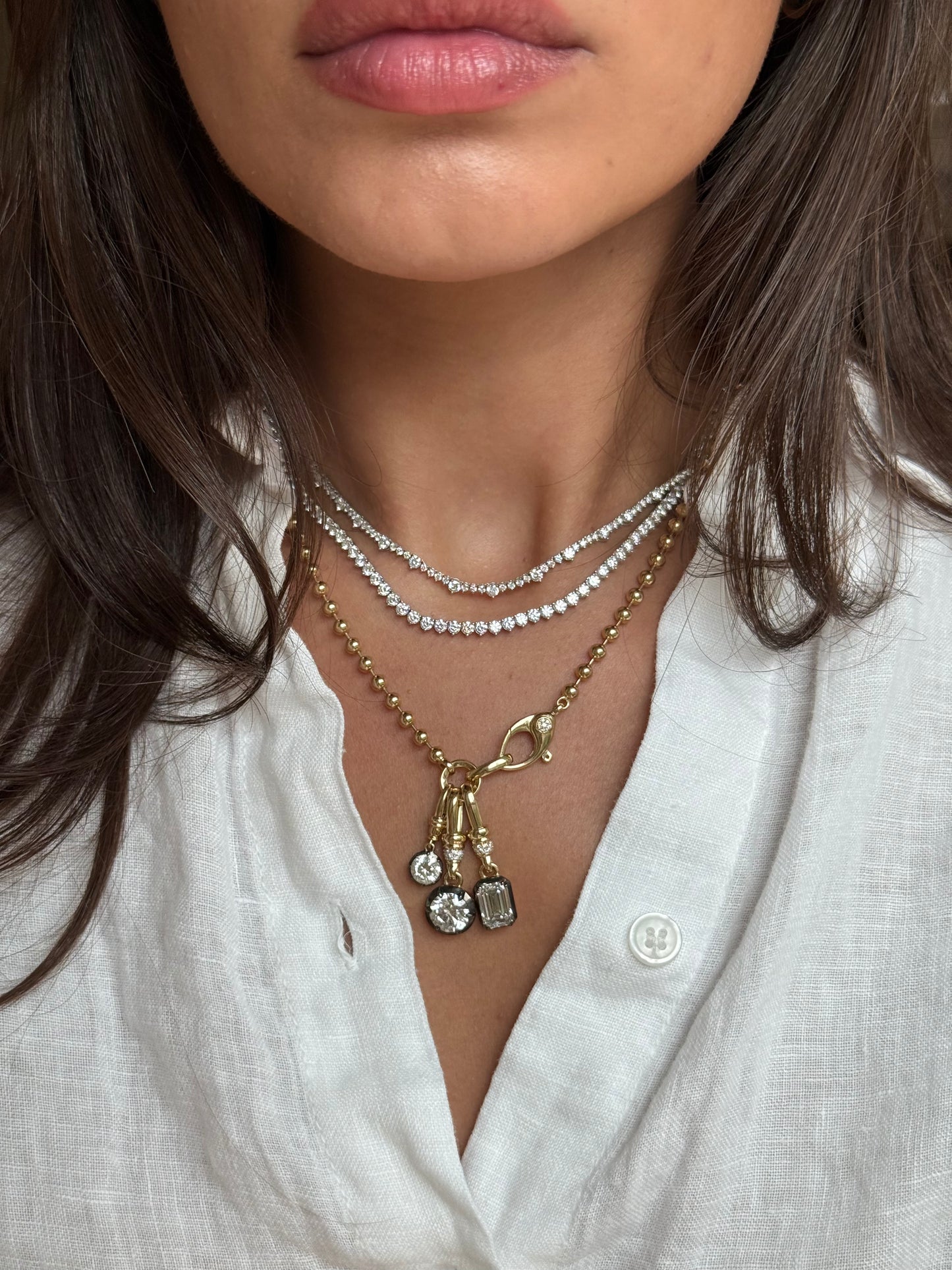 Kira Necklace | Georgian Set Pendant