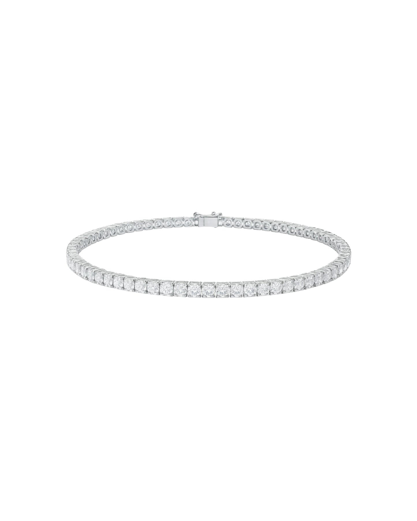 4 Prong Diamond Tennis Bracelet