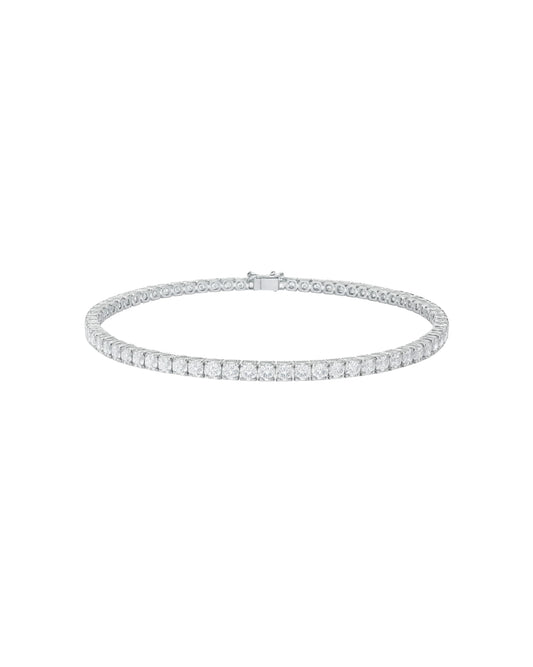4 Prong Diamond Tennis Bracelet