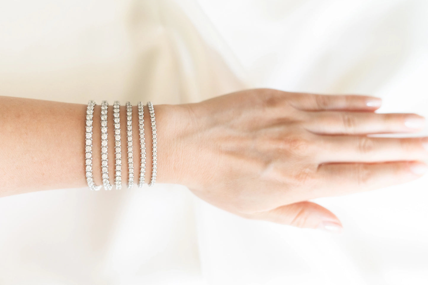 4 Prong Diamond Tennis Bracelet