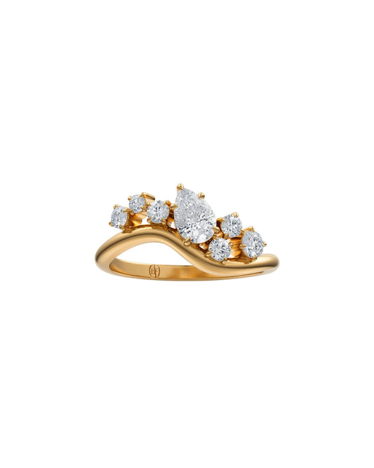 Chloe | Cluster Curve Ring