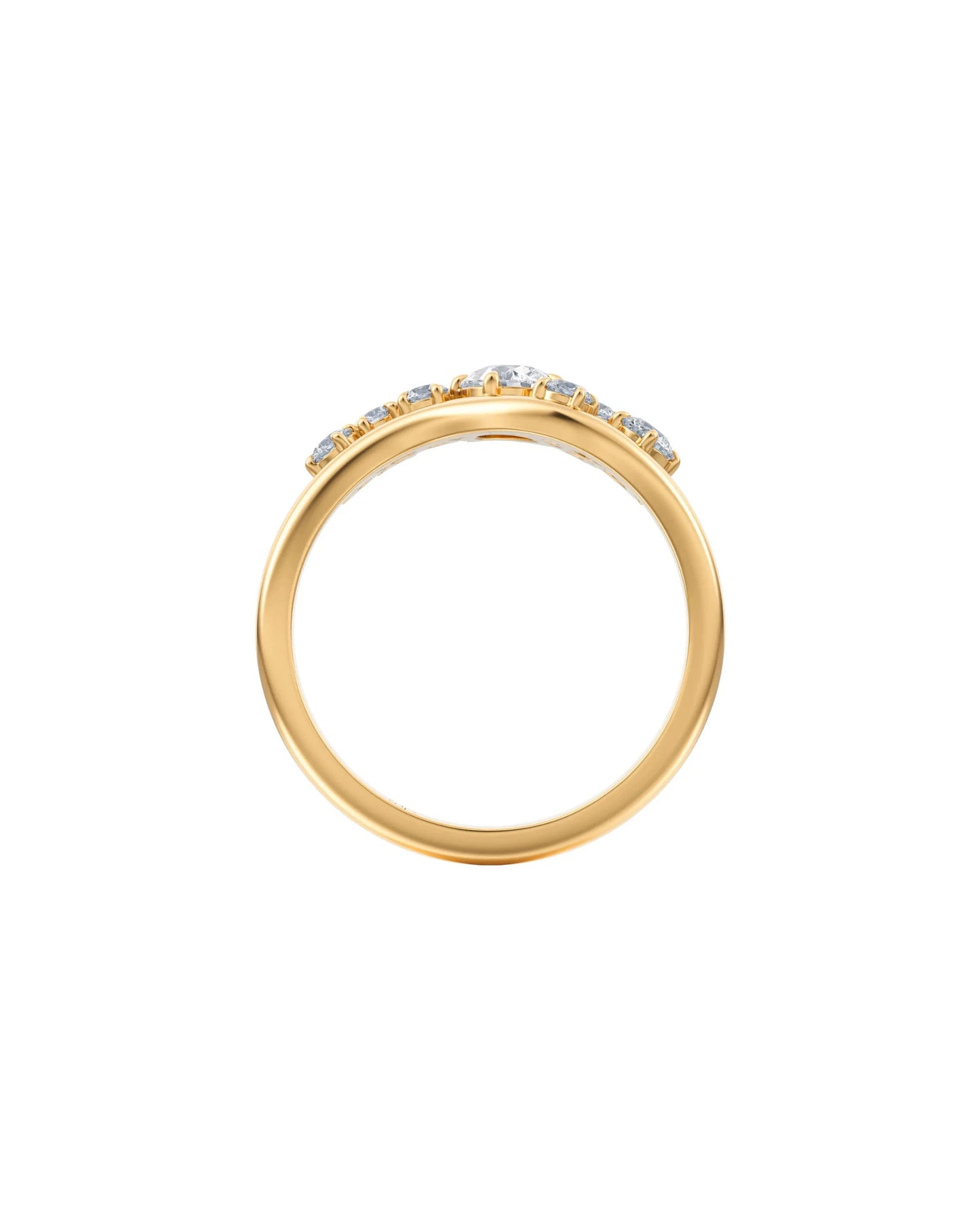 Chloe | Cluster Curve Ring