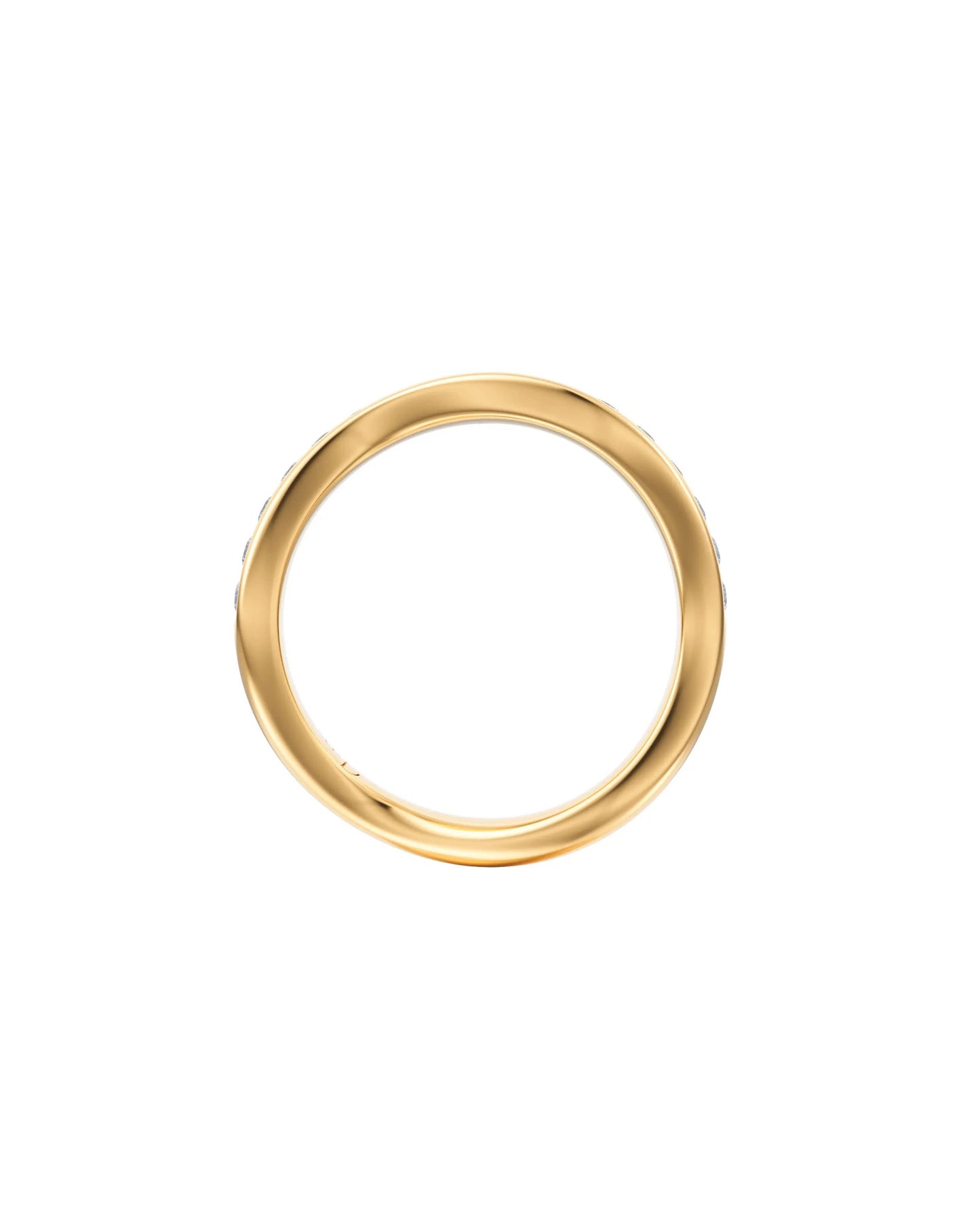 Danielle | Curved Channel Set Ring