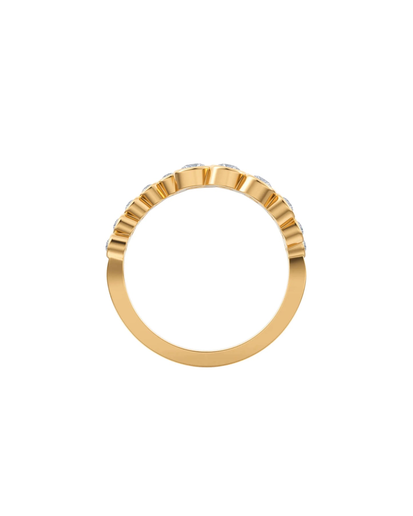 Elena | Graduated Curve Ring