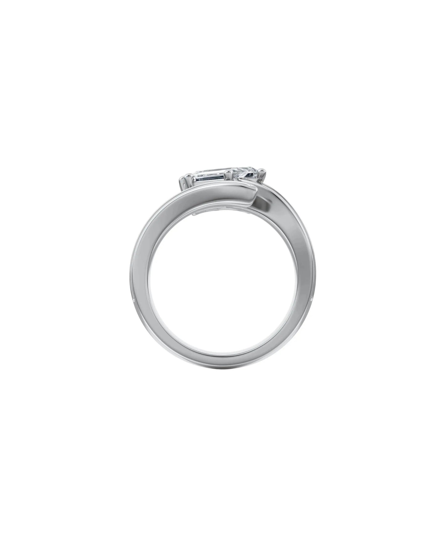Caroline | Hexagon Twist Ring