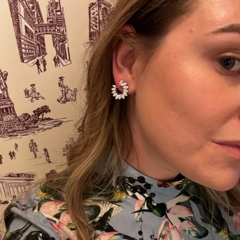 Molly | Scantillian Marquise Open Hoops